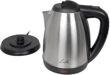 Life WK-001 Електрическа Кана 1.8л 2200W Сребриста