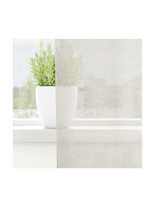 vidaXL Set Perdele Cu Coafură Bej 140x260 cm