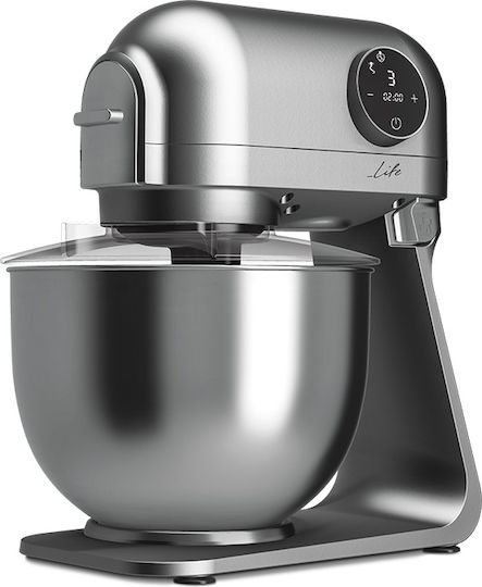 Life Iconic Stand Mixer 1200W with Stainless Mixing Bowl 5lt