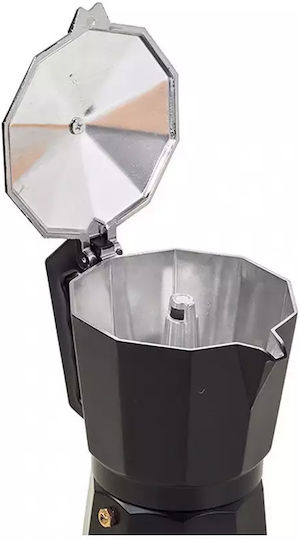 Moka-Kaffeemaschine Elektrisch Espresso-Kanne Schwarz