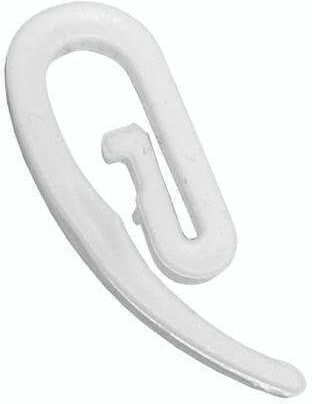 Oem Curtain Hook Plastic White 50 Pcs I10-013-00-01