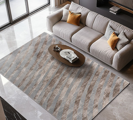 Beauty Home Rug 133x190cm Beige Grey