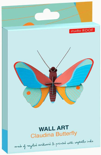 Studio Roof Hanging Wall Decor Made of Paper 14.5x5.5x12cm
