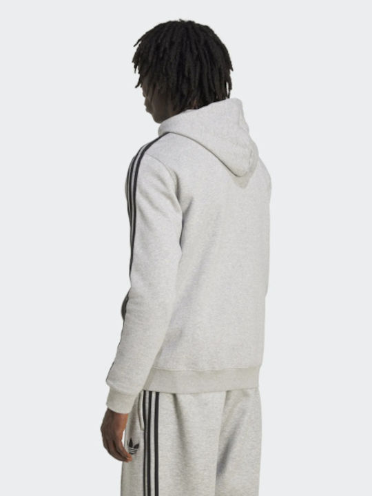 Adicolor Classics 3-stripes Sweatshirt with Hood Gray