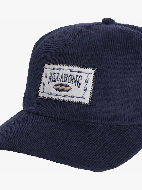 Billabong Mens' Heritage Snapback Cap Steel Blue 24a551512-ssb