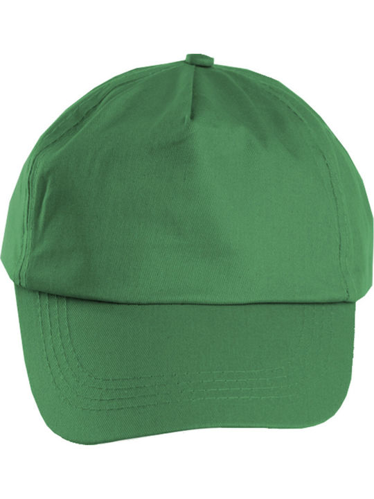 Πεντάφυλλο Καπέλο Τζόκεϊ About Basics Wolf 00802 Green