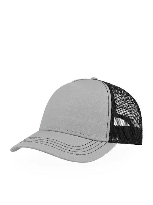 Atlantis S-rapper Canvas Five-Leaf Jockey Mesh Hat Code S-rapper Canvas Gray Black