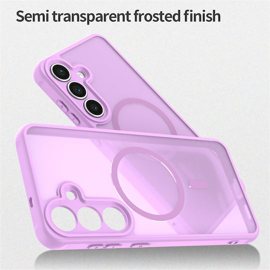 Techsuit Halofrost Umschlag Rückseite Kunststoff Rosa (Galaxy A17)