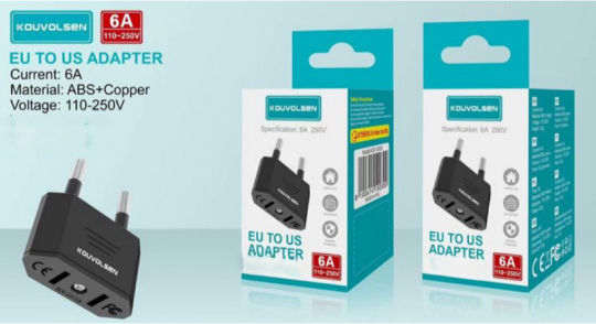 Power Adaptor Priză de la Universal în Grecia