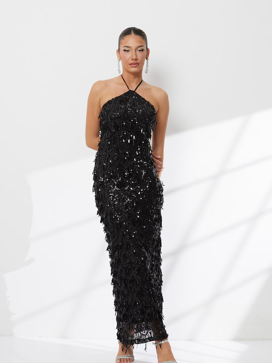 Maxi Abendkleid Schwarz