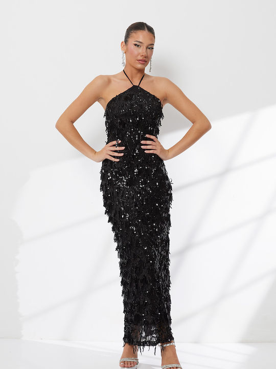 Maxi Abendkleid Schwarz