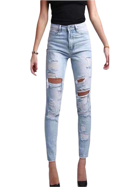 Woman's Fashion Women's Jeans Pants with Rips