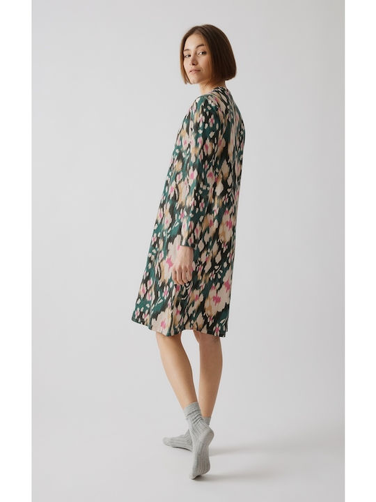 Minerva Winter Women's Nightdress Green