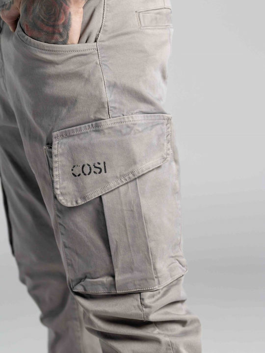 Pantalon De Blugi Pentru Bărbați Cu Fit Relaxed Gri