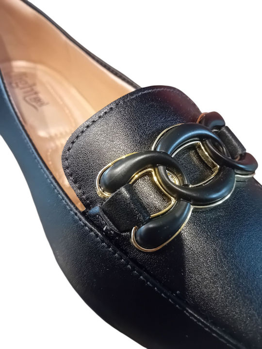Damen Mokassins in Schwarz Farbe