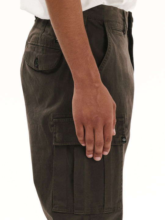 Trousers Cargo Elastic Green