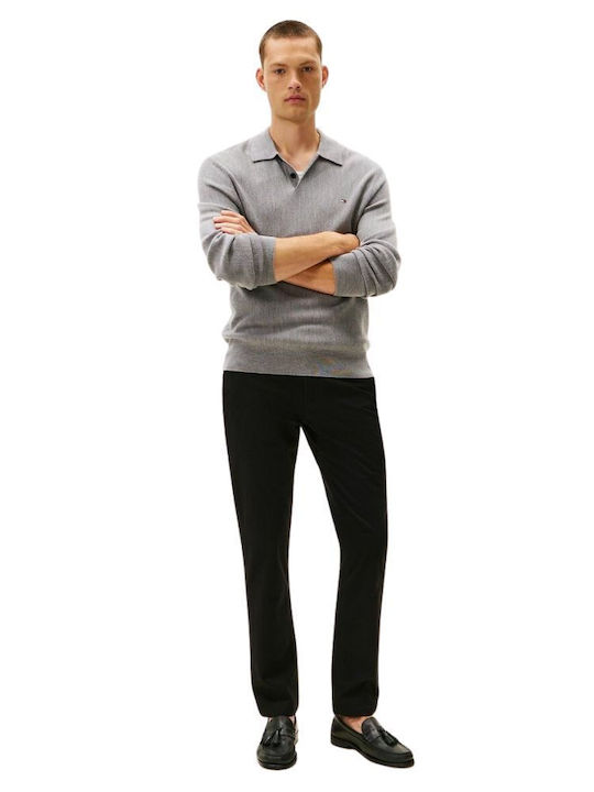 Fit Core Denton Trousers Chino in Straight Line Black