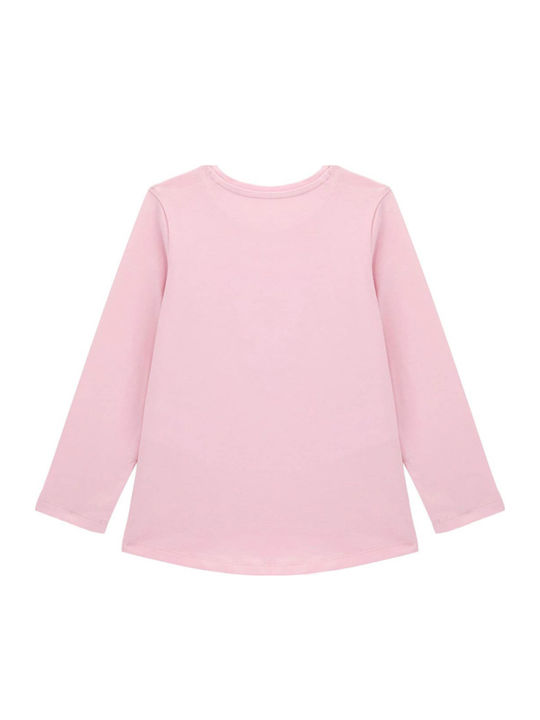 Kinderhemd Langarm Rosa