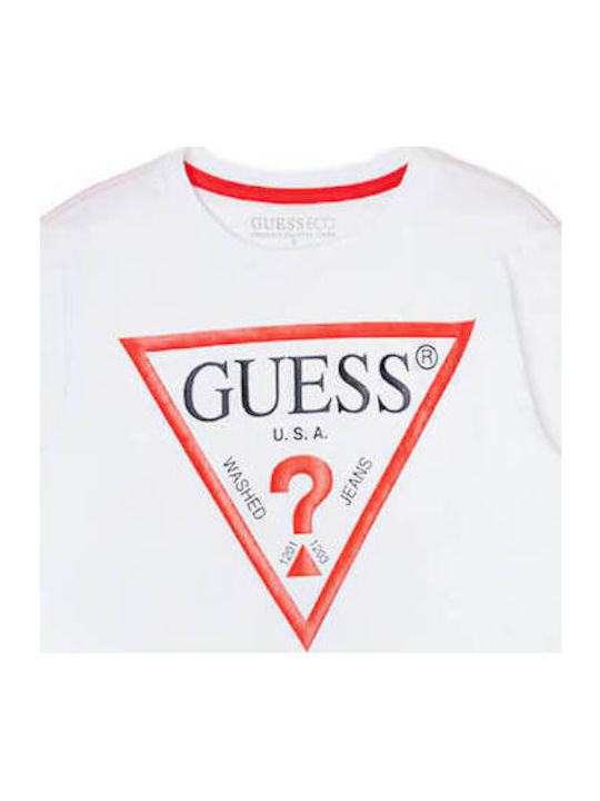 Kids' Shirt Long Sleeve Pure White