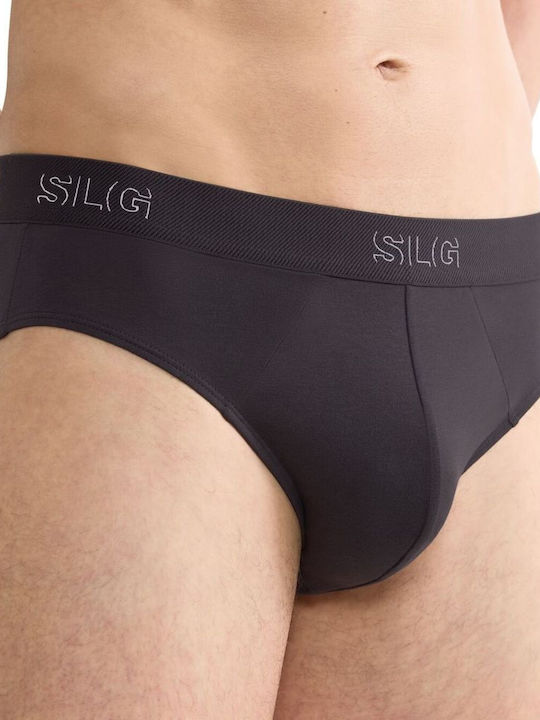 Men's Slips Anthracite 2Pack