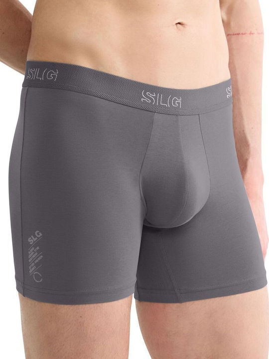 Short Men's Boxers Dark Grey 2Pack