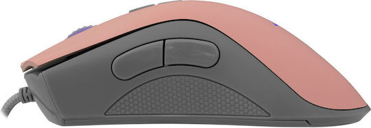 Baracuda Gaming Ποντίκι 6400 DPI Ροζ