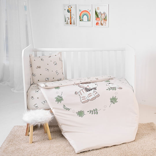 Lorelli Baby Crib Bedding Set 3pcs Beige