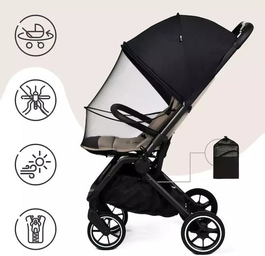 Sipo Baby Mosquito Net for Stroller Black