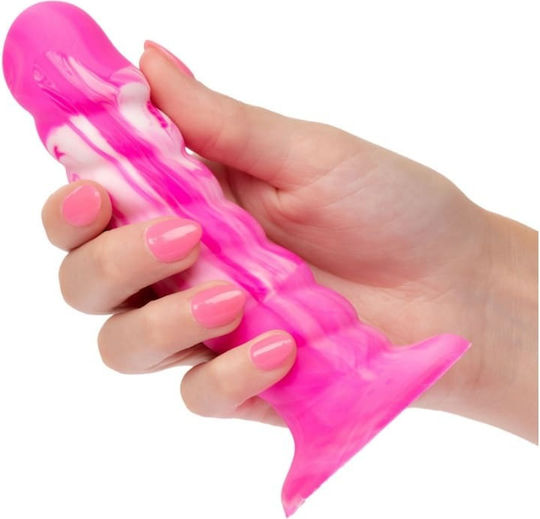 Calexotics Dildo Cu ventuză Roz 14cm