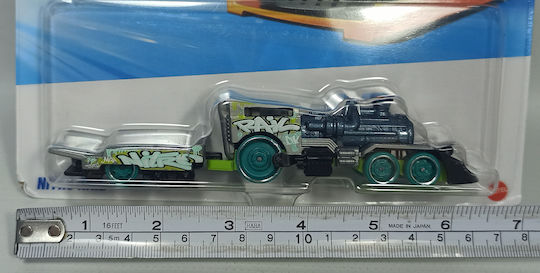 Hot Wheels Camion Șină Nitro Track Fleet Pentru 3+ Ani