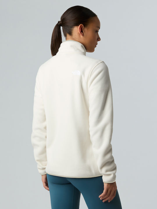 Bluza Damă cu Fermoar White Dune