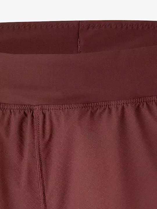 Γυναικείο Αθλητικό Σορτς Decadent Chocolate / Fiery Red