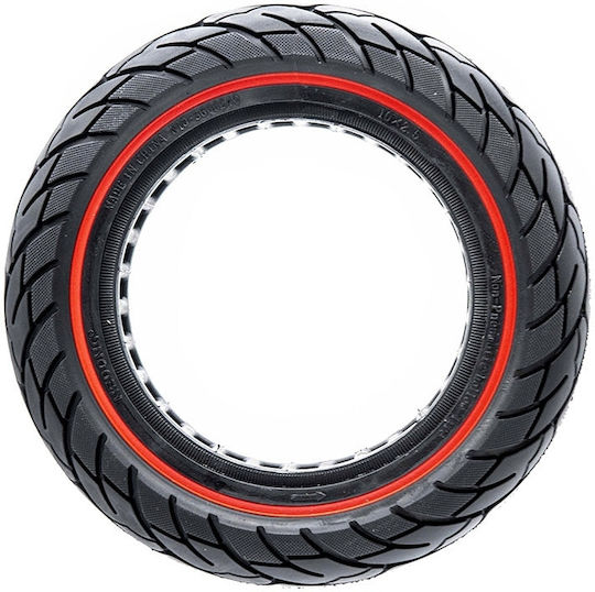 Solid Wheel 10×2,5-6 Red 36mm Nedong