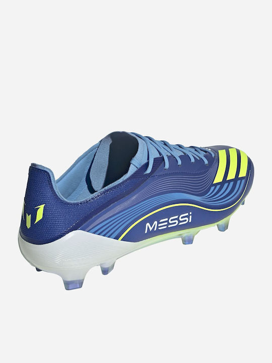 adidas F50 Messi Elite Футболни Обувки с Бутони Син