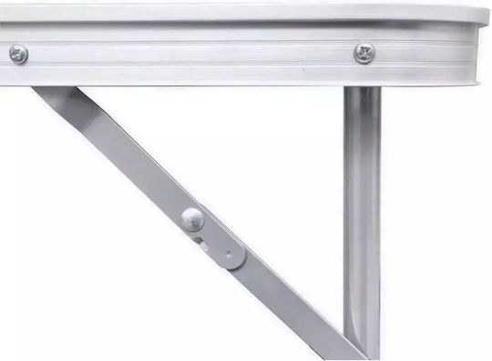 Verk Group Table for Camping Foldable in Case 180x60cm Beige