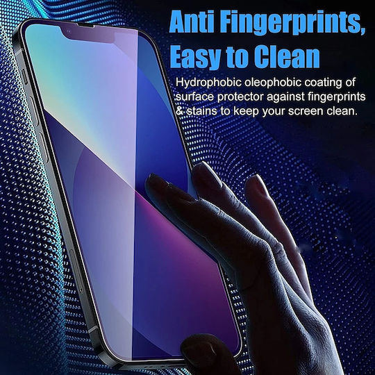 Anank 2.5d 5x Reinforced Anti Blue Light Screen Protector Iphone 17 Black