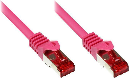 Good Connections S/FTP Кат.6 (Gigabit) Мрежов Кабел Ethernet 25м Лилав