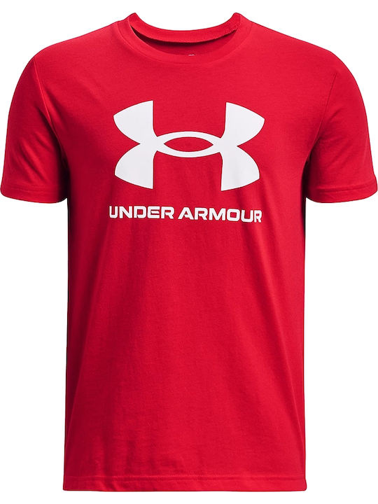 Kids' T-shirt Red Sportstyle Logo