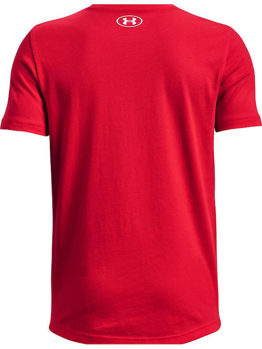 Kids' T-shirt Red Sportstyle Logo