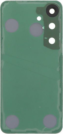 Battery Cover Battery Door + Battery Door Adhesive + Back Camera Lens Bezel Pink for Galaxy S25