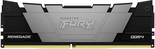 Kingston Fury Renegade DDR4 32GB RAM με 4x8GB Modules και Ταχύτητα 3600 για Desktop