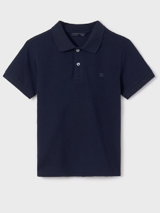Παιδικό Polo Κοντομάνικο Navy Μπλε Basic