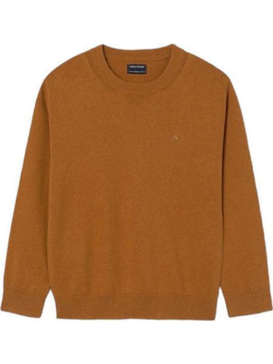 Παιδικό Πουλόβερ Μακρυμάνικο Mustard Basic