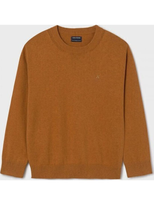 Παιδικό Πουλόβερ Μακρυμάνικο Mustard Basic