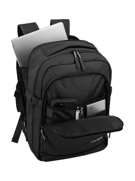 Travelite Backpack Μαύρο Travelite Backpack Μαύρο
