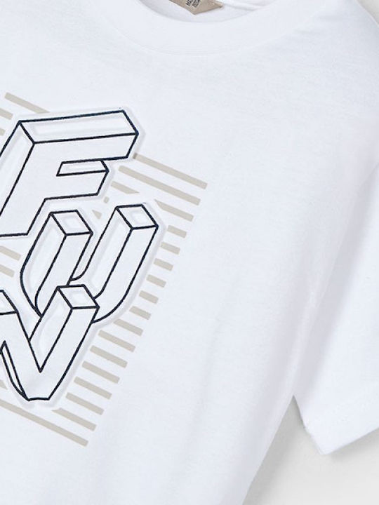 Tricou pentru copii Alb Fun