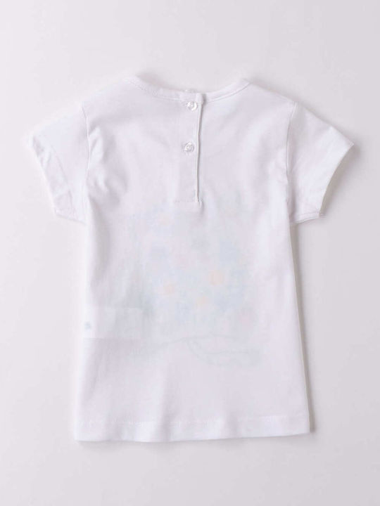 Παιδικό T-shirt Optical White