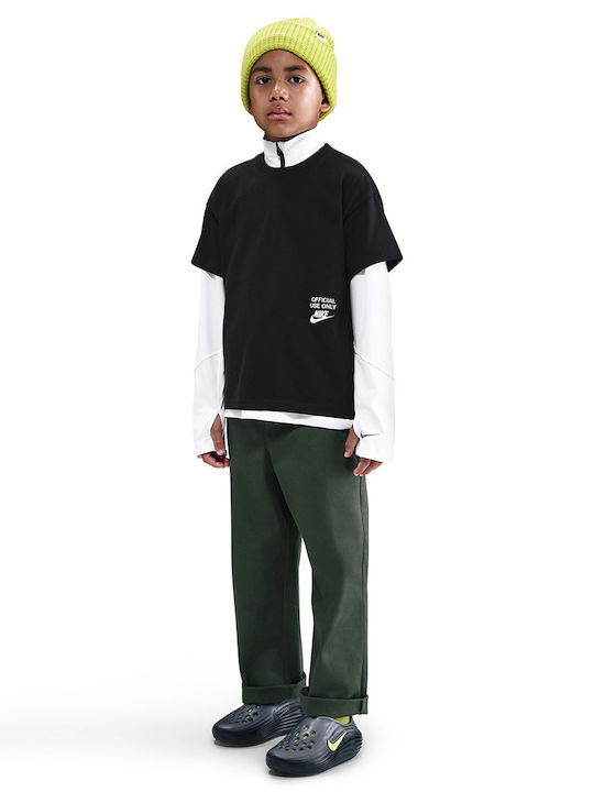 Παιδικό T-shirt Μαύρο Sportswear