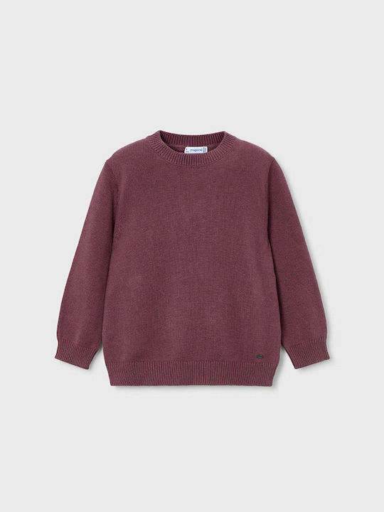 Kinderpullover Langarm Bordeaux Basic