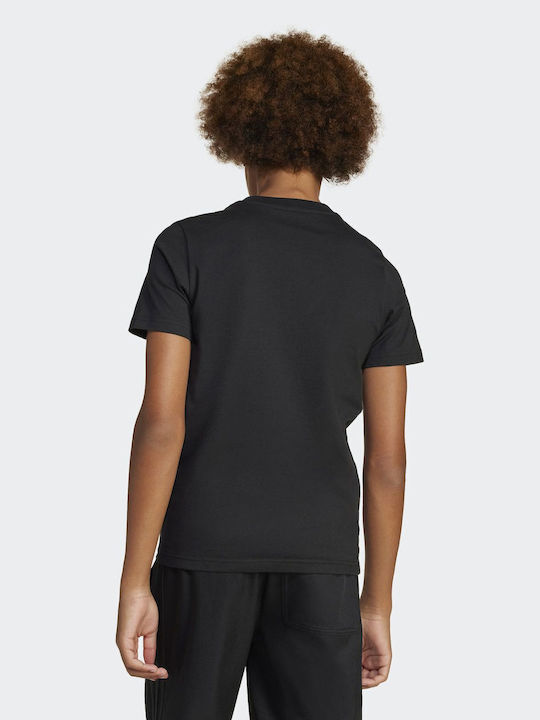 Kinder-T-Shirt Schwarz Graphic
